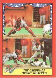 1988 Fleer World Series Baseball Cards 002      Randy Bush